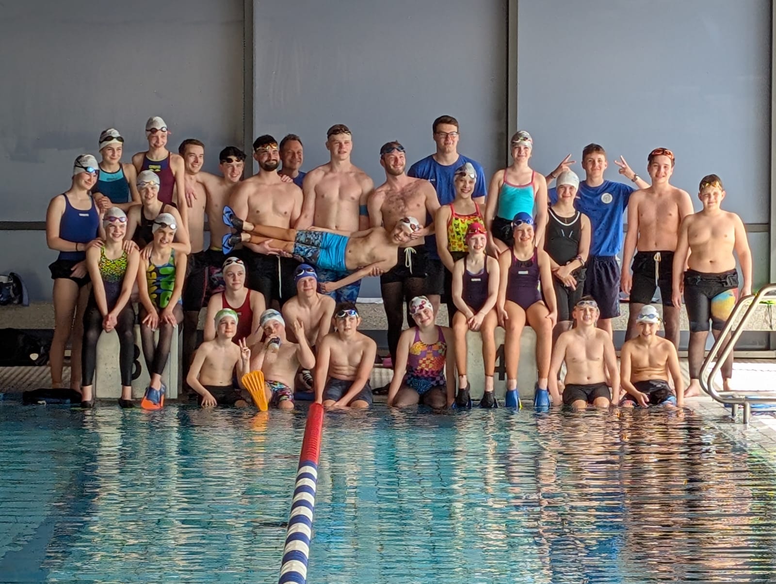 2025 04 Trainingslager Gruppenbild vorher